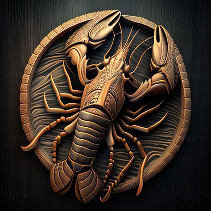 3D model lobster (STL)